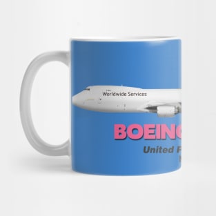 Boeing B747-8F - United Parcel Service Mug